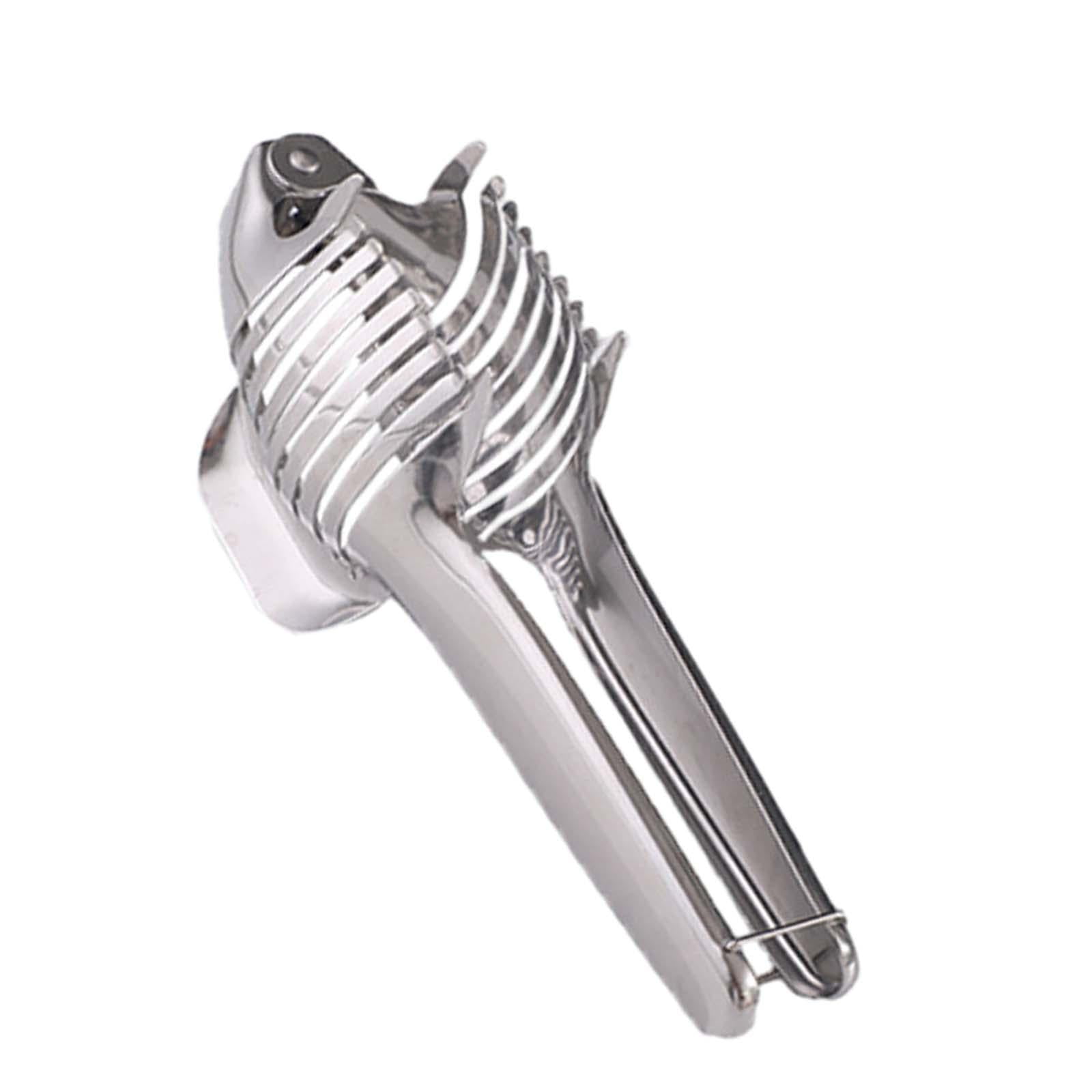 Magideal - Soporte Para Cortador De , Soporte Para Utensilios De Cocina, Soporte Para Cortar Tomates Multiusos De Acero Inoxidable Para Patatas Y Verduras,