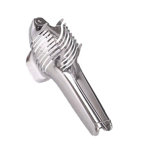 Magideal - Soporte Para Cortador De , Soporte Para Utensilios De Cocina, Soporte Para Cortar Tomates Multiusos De Acero Inoxidable Para Patatas Y Verduras,