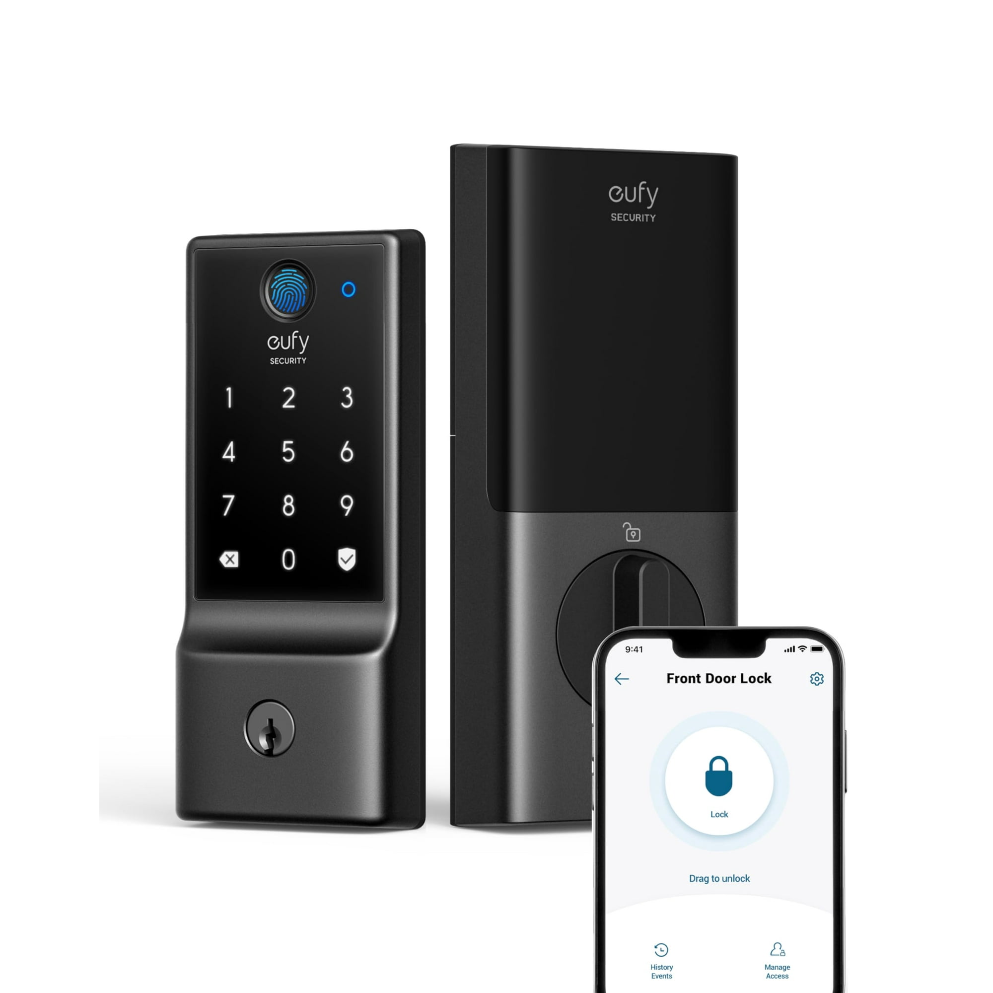 Entrada Sin Llave Con Huella Digital Smart Lock Eufy Security C220