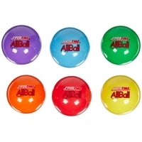 Juego De Pelotas Inflables Sportime De 4 Cm, 6 Colores Surtidos