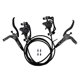thumbnail image 1 of Juego De Frenos De Disco Hidráulicos Para Bicicletas Delantero Trasero 800/1400mm Negro R Delantero L Trasero, 1 of 5