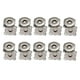 thumbnail image 5 of 10 Pares De Cierres Magnéticos Botones A Presión DIY Monederos Bolso Craft 14mm Negro, 5 of 5