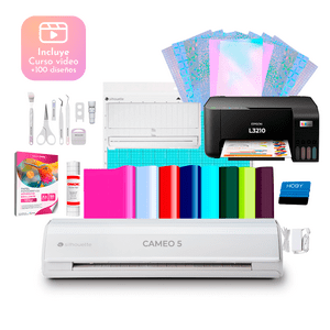 Kit Silhouette Cameo 5 + Impresora Epson L321 Papelería Creativa