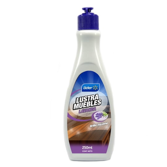 Lustra Muebles Crema Lavanda Botella 250 ml Lider