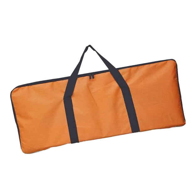 Bolsa de transporte para parrilla de servicio , almacenamiento de herramientas , cubierta para parrilla de campamento para campamento, Naranja