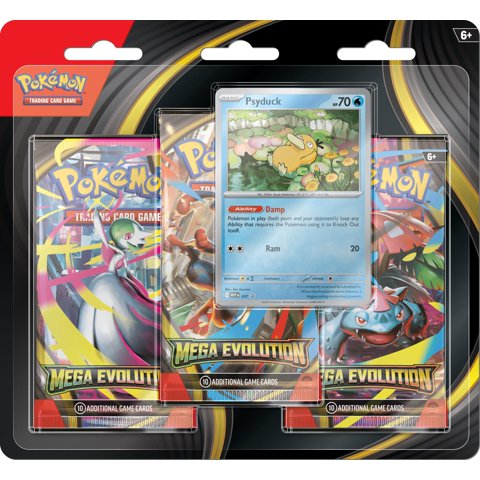 Juego De Cartas Coleccionables Pokémon Tcg Mega Evolution Blister Pack