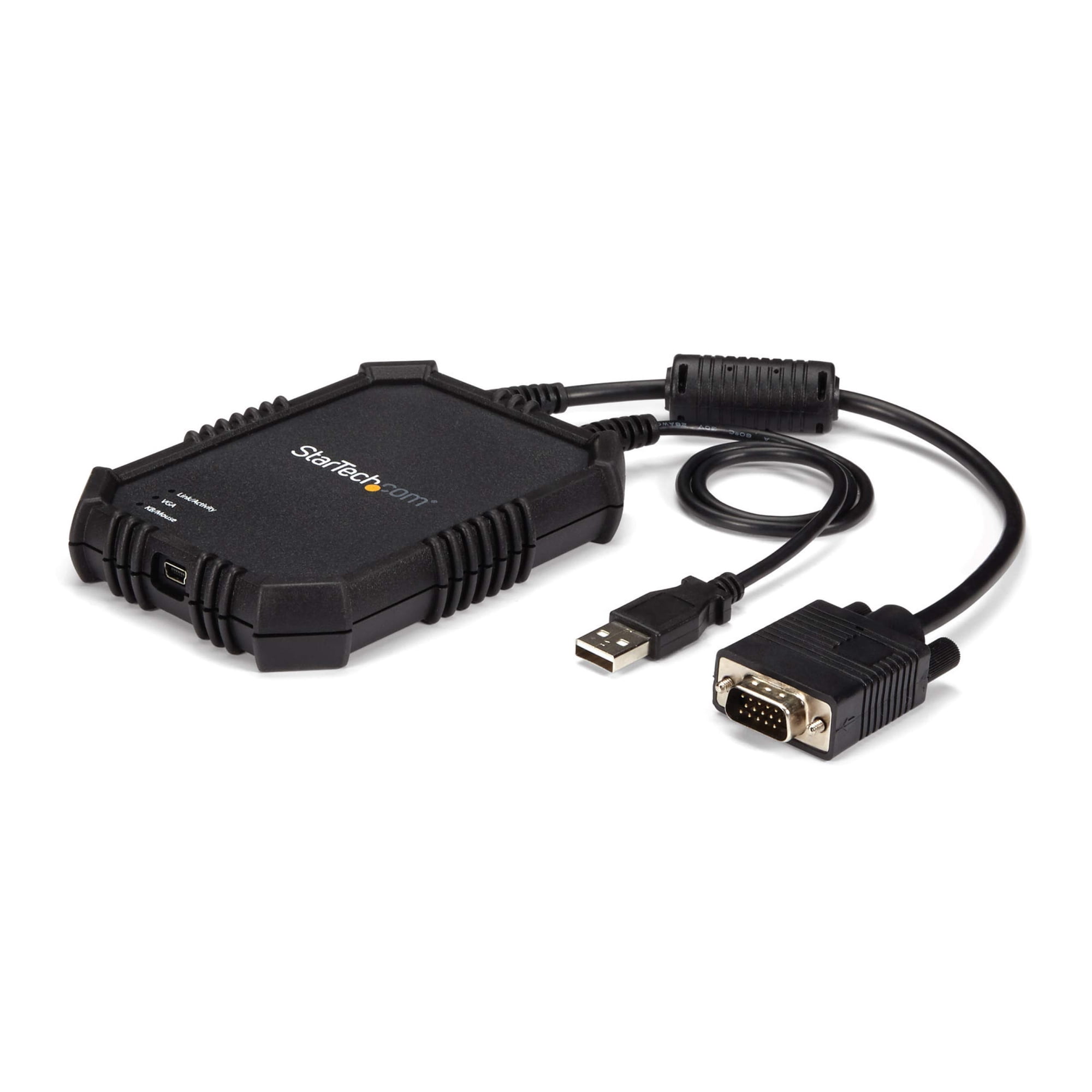Adaptador Crash Cart Kvm Usb/vga Para Portátil Robusto Startech.com