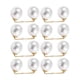 thumbnail image 2 of 8 Broches De Perlas Artificiales, Decoración Antiexposición Para Vestidos De Ni?a, Color Blanco, 2 of 5