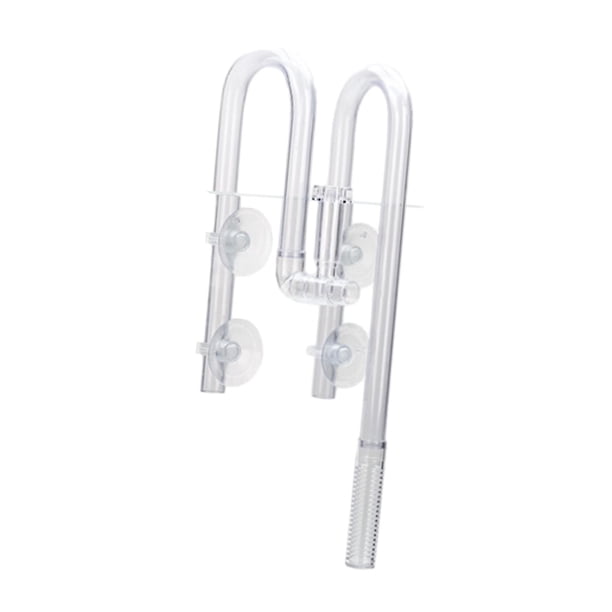 Tubería de para acuario, Skimmer acuático, tubería de , entrada y salida, fácil instalación, elimina el aceite, accesorio, entrada de tuber 12mm claro