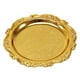 thumbnail image 1 of Bandeja Para Portavelas, Bandeja De Metal Duradera Para Servir En Apartamentos, Buffet, Festivales, 10 Cm, Dorado, 1 of 5