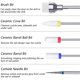 thumbnail image 3 of Juego de brocas para uñas Fantexy, 10 piezas de cerámica de carburo de tungsteno, 3 of 9