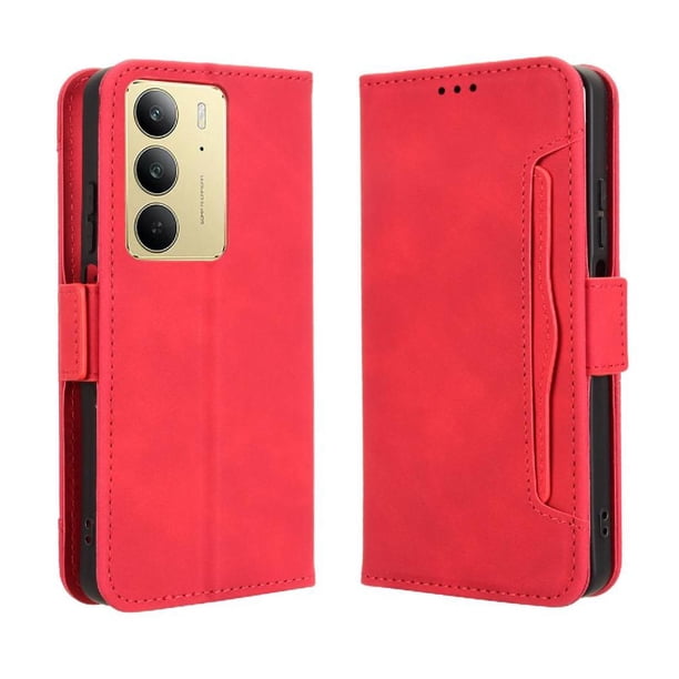 Funda Tipo Billetera FOXDOCK para Realme 13 Pro Plus 5G – Tapa Flip con Tarjetero