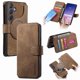 thumbnail image 1 of Funda Billetera Magnética para Samsung Galaxy S24 Soporte Tarjetas Desmontable Marrón, 1 of 6
