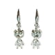 thumbnail image 1 of Pendientes De Oso De Zirconio Blanco, 1 of 3