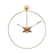 thumbnail image 3 of Reloj De Pared Nórdico, Decorativo, Sin Tictac, Para Cocina, Cafetería, Sala De Estar, Dorado, 3 of 5