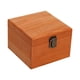 thumbnail image 1 of Caja De Almacenamiento De Madera Decoraciones Portátiles Para El Hogar Caja De Regalo Sin Terminar Caja De Baratija Marrón 14x14x10cm, 1 of 5