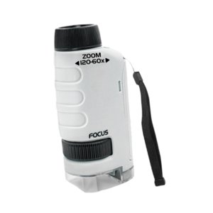Bothyi - Microscopio De Juguete Científico Para Niños, 60-120X, Portátil, Para Niños, Niñas Y Escuela, Color Blanco