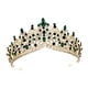 thumbnail image 1 of Tiara De Boda, Dije, Regalo, Pinza Para El Pelo, Diadema Para Cumpleaños, Graduación, Niñas, Estilo B, Verde Aureate, 1 of 5