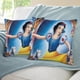 thumbnail image 3 of Blancanieves Princesa Fundas de almohada de terciopelo con tema, regalos de funda de almohada, decoración para el hogar, cojín de lanzar, regalo de cumpleaños para fans y parejas.40*40cm., 3 of 6