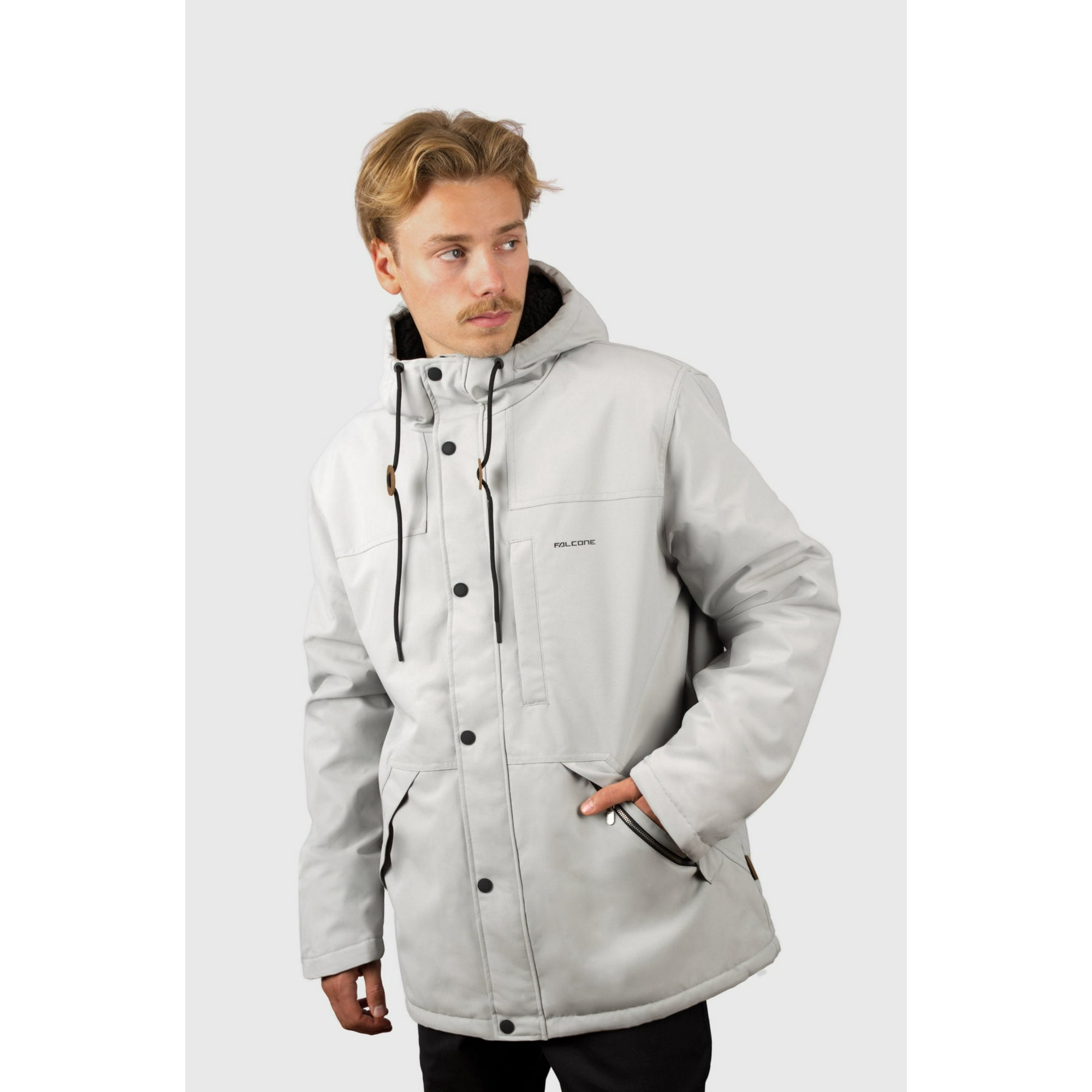 Chaqueta Impermeable Chiporro Unexplored V2 Pearl Gray Hombre Falcone