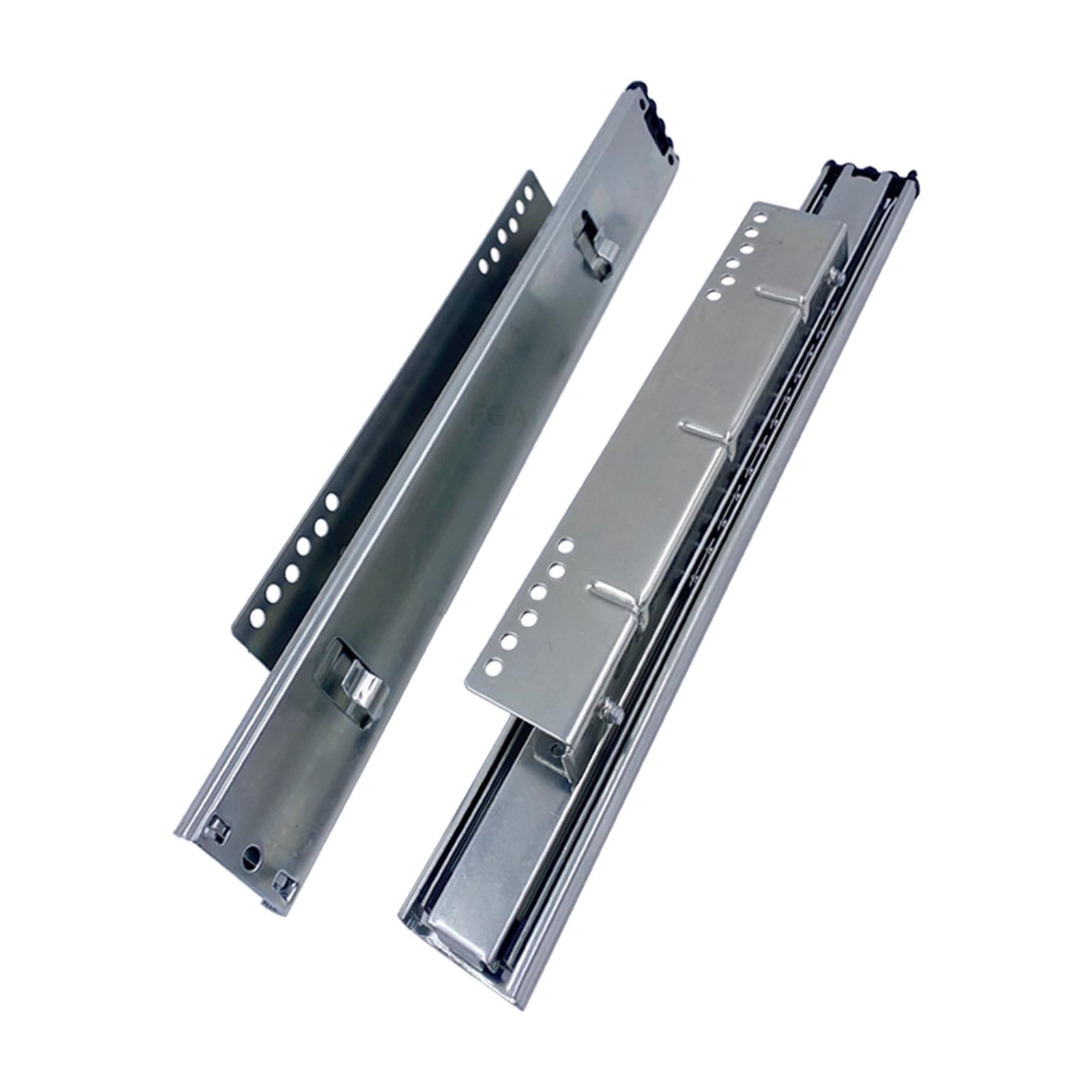 Bothyi - Deslizamientos De Cajón Gabinete Resistente Riel Extraíble Para Muebles Gabinete Cómoda