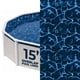 thumbnail image 1 of Liner para piscina Blue Wave Evening Bay redondo de 15 pies con solape, 1 of 7