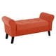 thumbnail image 2 of Banqueta Baul Lua 2c Felpa 20 Naranja, 2 of 6