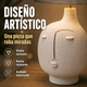thumbnail image 4 of Lámpara de Mesa Rostro Minimalista 34cm y Ampolleta: Arte Contemporáneo e Iluminación de Vanguardia, 4 of 11