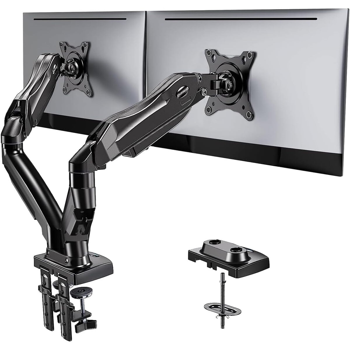 Soporte Dual Monitores Huanuo Hnds6 1332 Vesa Ajustable