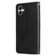 thumbnail image 5 of Funda tipo cartera para Samsung Galaxy A04E 4G con bolsillo con cremallera y ranuras para tarjetas – Función de soporte Negro, 5 of 6