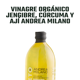 thumbnail image 3 of Vinagre Orgánico Jengibre. Cúrcuma y Ají Andrea Milano 1 x 500 ml, 3 of 6