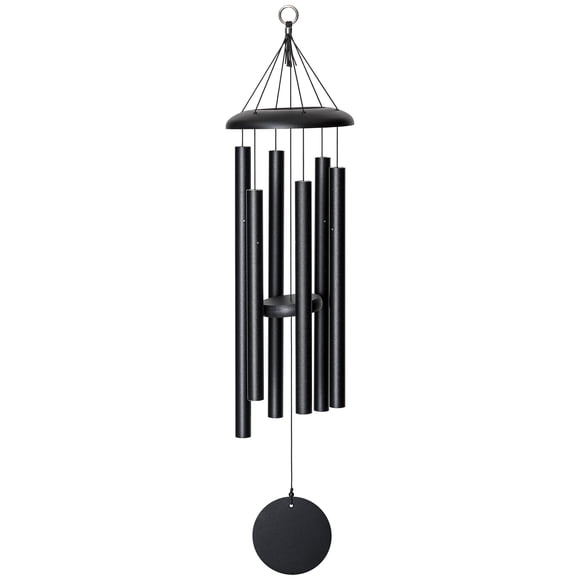 Campanas de Viento Corinthian Bells Negras 91 cm Grandes de Metal USA