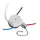 thumbnail image 3 of Interruptor De Cadena De Tracción, Repuesto Multifuncional Para Lámparas De Pared, 3 Velocidades, 4 Cables, Plateado, 3 of 5