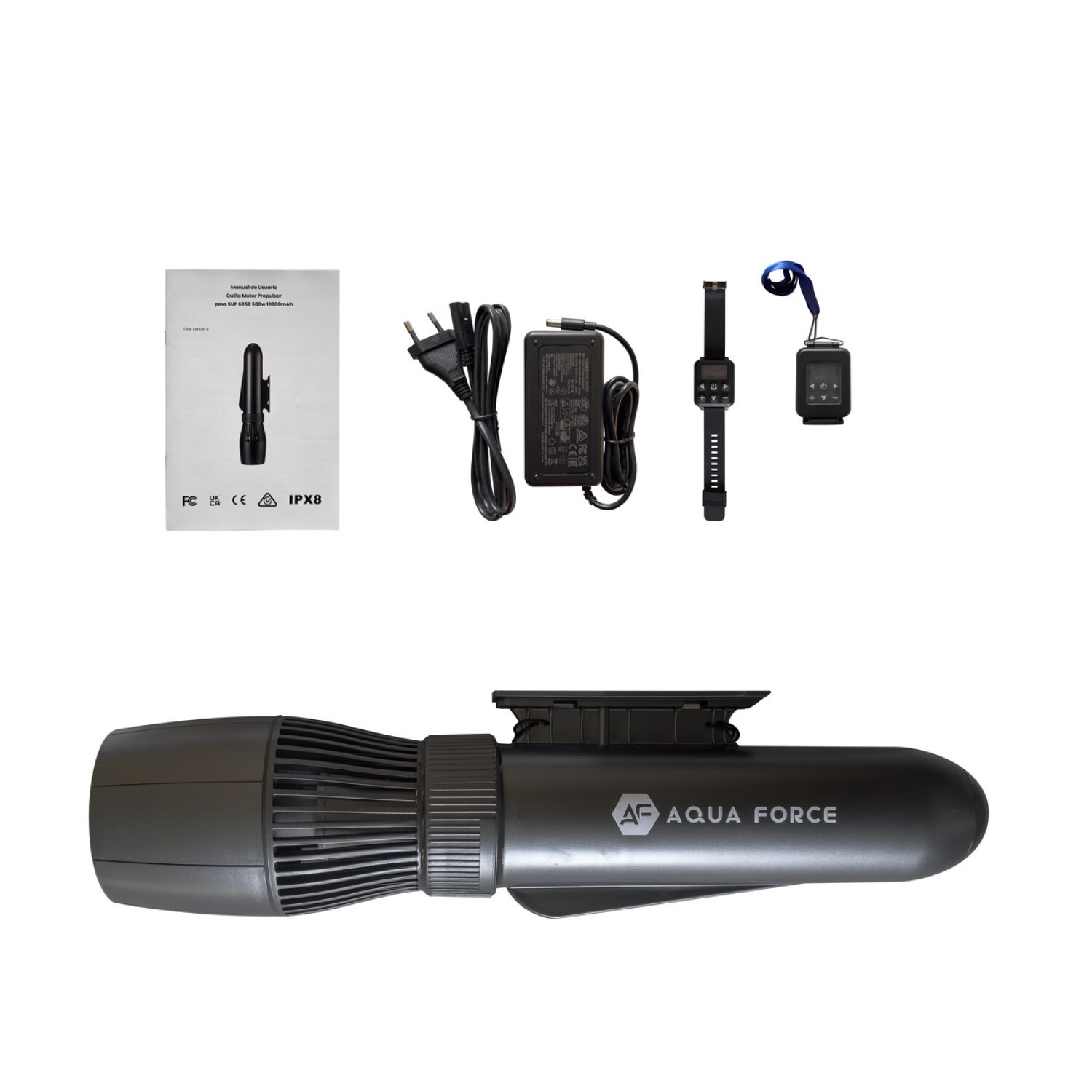 Aqua Force - Quilla Motor Propulsor Para Sup 6050 500W 10000Mah