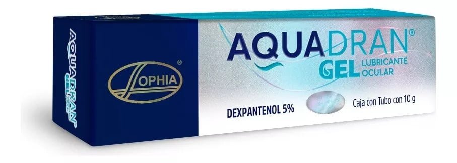 Aquadran Gel 5% Ungüento Oftálmico Tubo 10 Gr
