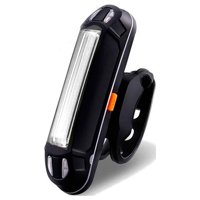 Mediaplayer - Linterna Luz Led 100 Lumenes Luz Roja Y Luz Azul Recargable