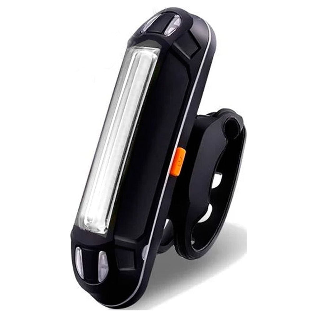 Mediaplayer - Linterna Luz Led 100 Lumenes Luz Roja Y Luz Azul Recargable