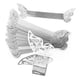 thumbnail image 1 of 100 anillos de servilletas de papel con forma de mariposa para bodas, fiestas, decoración de mesas, restaurante, anillo de papel con mariposa calado., 1 of 8