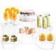 thumbnail image 1 of Elevadores acrílicos para buffet koretech, 6 unidades, para exhibición, transparentes, 1 of 6