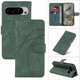 thumbnail image 2 of Funda tipo cartera con tapa para Google Pixel 9 Pro XL con tarjetero, soporte y cubierta magnética Verde, 2 of 5