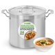 thumbnail image 1 of Olla NutriChef de acero inoxidable, 24 L, compatible con inducción, 1 of 7