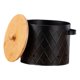 thumbnail image 4 of Contenedor De Almacenamiento De Verduras, Contenedor De Almacenamiento De Alimentos Para Mostrador, Restaurante, Cocina, Negro, Grande, 4 of 5