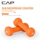 thumbnail image 2 of Mancuernas CAP Barbell de neopreno, par de 1.36 kg, naranja especiado, 2 of 7