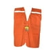 thumbnail image 2 of Chaleco Geologo Poplin Naranjo Talla Xl, 2 of 3
