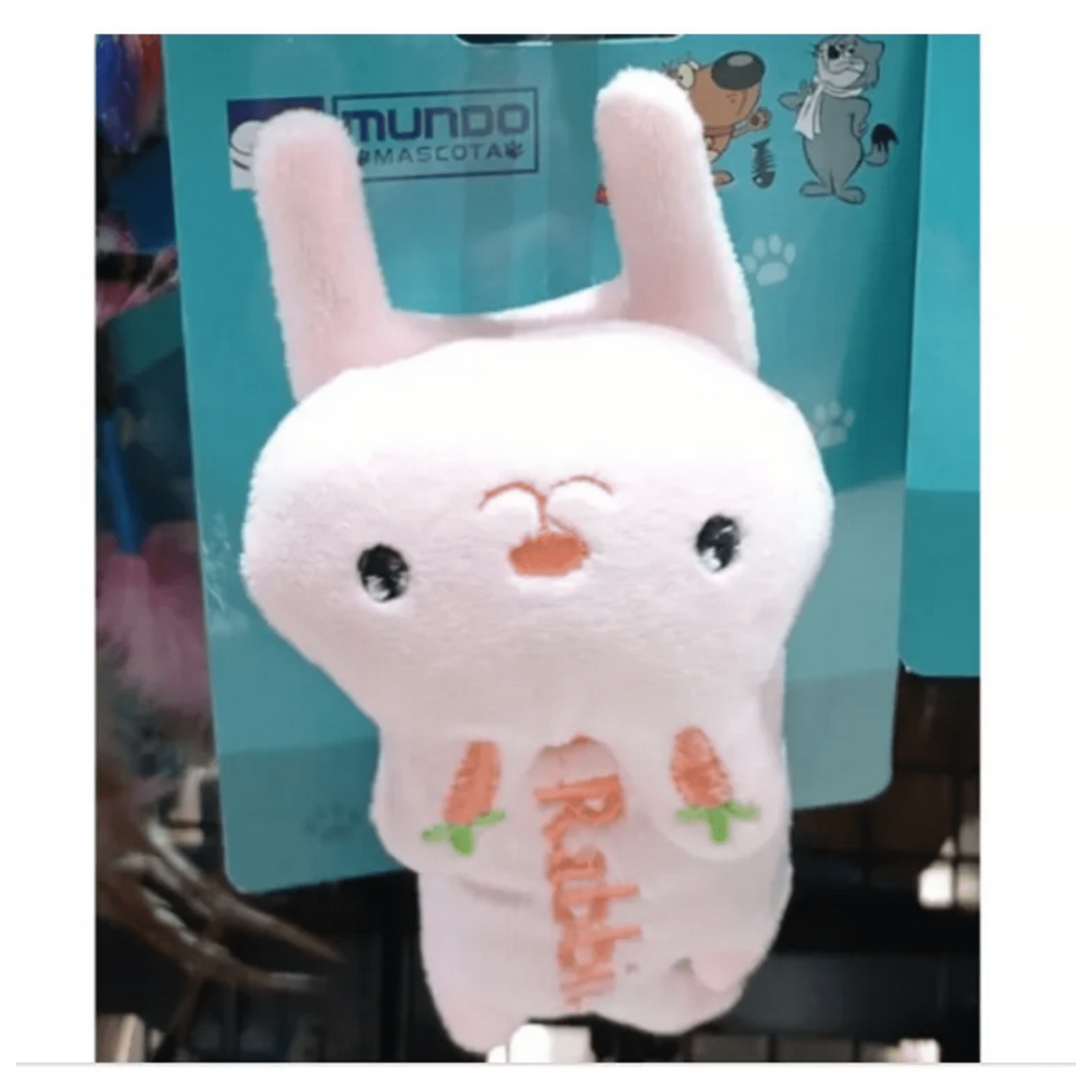 Genérico - Juguete Peluche Forma Coneja Para Gatos Mascota