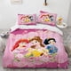 thumbnail image 1 of Frozen Princess Bedding Set,Little Mermaid Ariel Bed Cover,Jasmine& Aurora Bed Cover,3D Cinderella Bedding Set Bed Sheets, 1 of 5