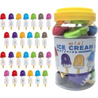 Otuti - Juego De Emparejamiento Helados Alfabeto 52 Pcs