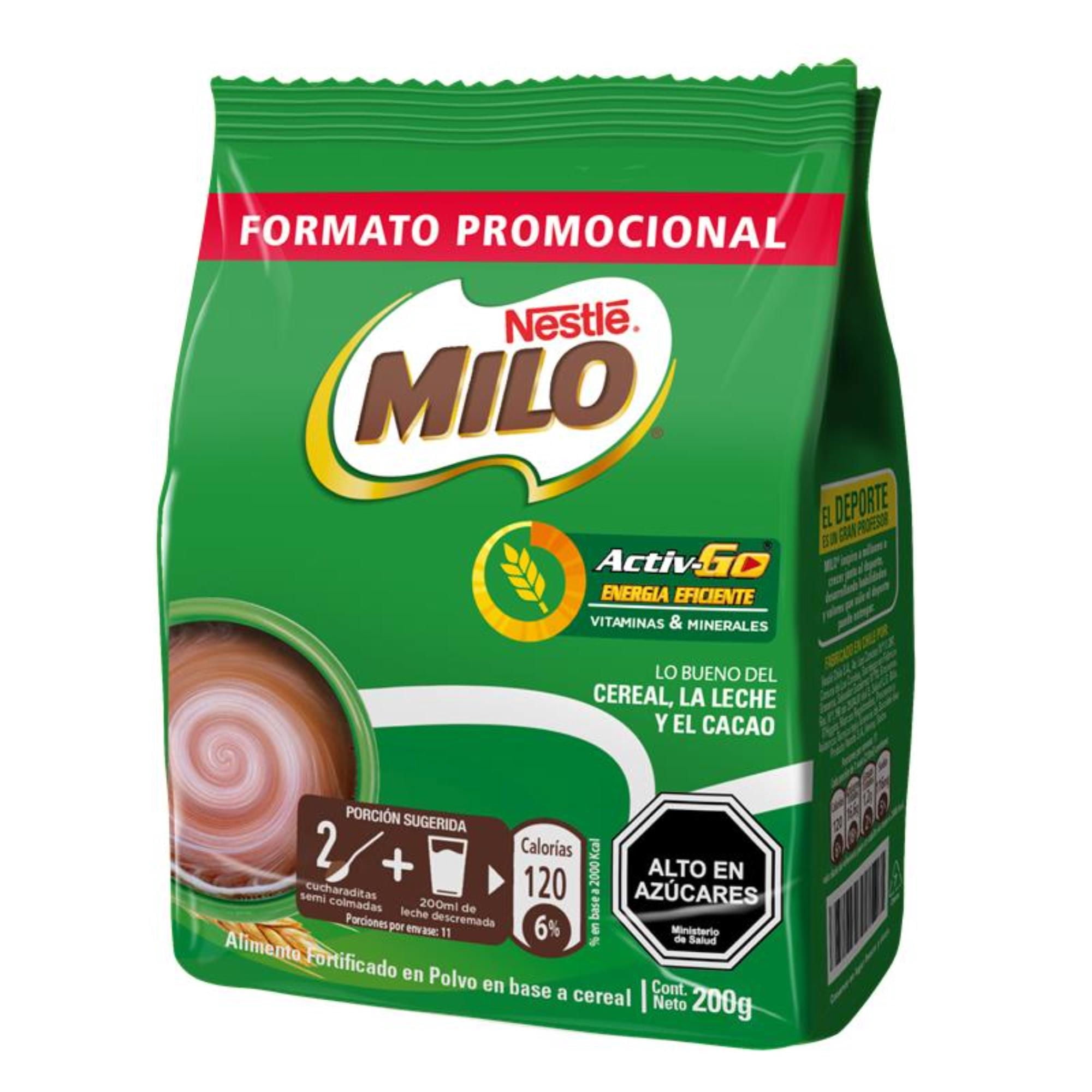 Saborizante De Leche Tradicional 200 g Milo