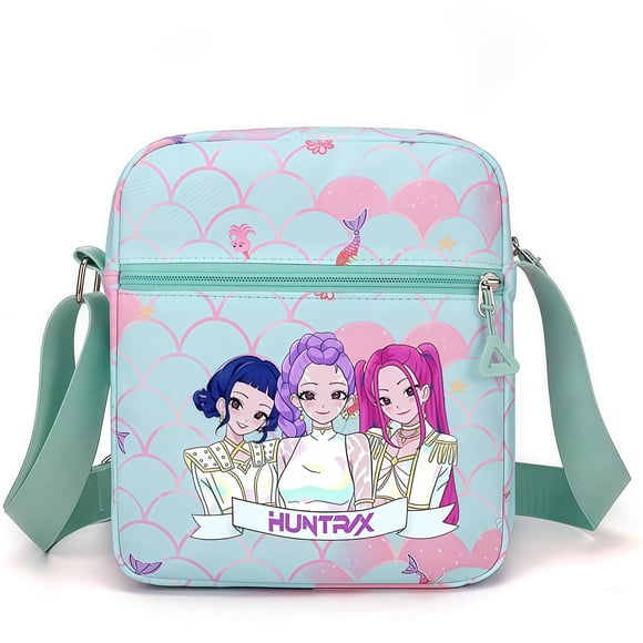 Bolso Cruzado OLKIHNSDU de PU con Estilo de Dibujos Animados 20x5x15 cm