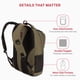 thumbnail image 3 of Mochila para portátil SwissGear Cecil 5505 Olive 18 pulgadas, 3 of 8